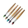 Bamboo Brush Twist Ballpoint Pen | https://www.bestnamebadges.com