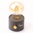 Vintage Edison Table Lamp | https://www.bestnamebadges.com