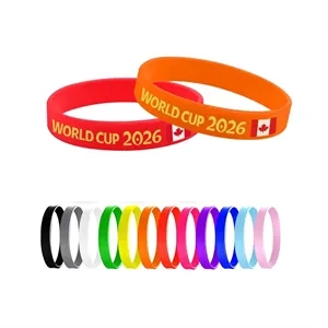 Silicone Wristband Bracelet - Screen/Debossed/Embossed