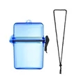 Waterproof Sealed Mini First Aid Lanyard Box | https://www.bestnamebadges.com