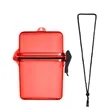 Waterproof Sealed Mini First Aid Lanyard Box | https://www.bestnamebadges.com