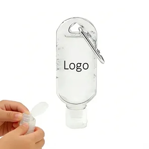 1Oz. Antibacterial Hand Sanitizer With Carabiner
