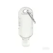 1Oz. Antibacterial Hand Sanitizer With Carabiner | https://www.bestnamebadges.com