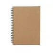 Spiral Kraft Cover Journal | https://www.bestnamebadges.com