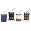 Stainless Steel Casual Coffee Cup | https://www.bestnamebadges.com