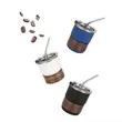 Stainless Steel Casual Coffee Cup | https://www.bestnamebadges.com