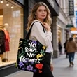 Full Color Sublimated Canvas Tote Bag | https://www.bestnamebadges.com