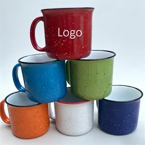 15Oz. Camping Ceramic Coffee Mug