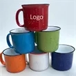 15Oz. Camping Ceramic Coffee Mug | https://www.bestnamebadges.com