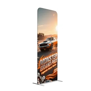 Magnetic Straight Fabric Banner Stand Hardware 3x6.5ft