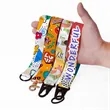 1" Custom Full Color Sublimated Wrist Lanyards | https://www.bestnamebadges.com