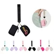 Wristlet Keychain Lanyard With Dual Pouches | https://www.bestnamebadges.com