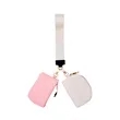 Wristlet Keychain Lanyard With Dual Pouches | https://www.bestnamebadges.com