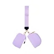 Wristlet Keychain Lanyard With Dual Pouches | https://www.bestnamebadges.com
