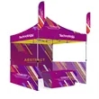 Custom Canopy Tent W/ 3 Walls, 2 Feather Flags & Table Cover | https://www.bestnamebadges.com