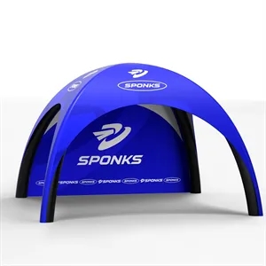 10'x10' Custom AirDome Inflatable Tent With Sublimated Top