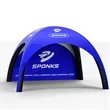 10'x10' Custom AirDome Inflatable Tent With Sublimated Top | https://www.bestnamebadges.com