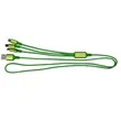 Metallic 3-in-1 Cable with Type C USB | https://www.bestnamebadges.com