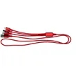 Metallic 3-in-1 Cable with Type C USB | https://www.bestnamebadges.com