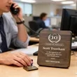 Personalized Wood Award Plaque For Recognition | https://www.bestnamebadges.com
