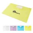A4 Letter Size Document Envelope Pouch W/ Label Pocket | https://www.bestnamebadges.com