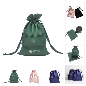 Satin Gift Pouch Drawstring Bag
