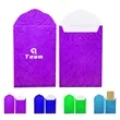 Custom White Cover Hotel Card Holder | https://www.bestnamebadges.com