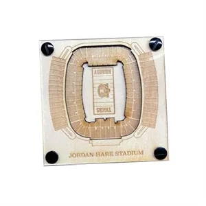 4'' Wood and Acrylic Coaster