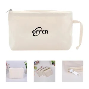 10Oz Durable Canvas Pencil Bag with Handle