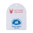 Garyline® Oval Top Golf Bag Tag | https://www.bestnamebadges.com