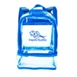 Good Value™ Clear Recycled TPU Dual Mini Backpack | https://www.bestnamebadges.com