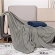Lightweight Assorted Color Polar Fleece Ultra Soft Blankets | https://www.bestnamebadges.com