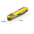 Multifunctional Camping Pocket / Portable Folding Tools | https://www.bestnamebadges.com