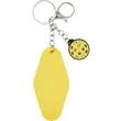 Retro Pickleball Motel Keychain | https://www.bestnamebadges.com