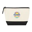 Canvas Zippered Pouch | https://www.bestnamebadges.com