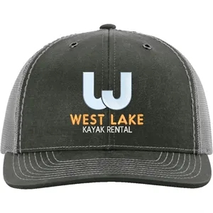 Richardson 112WF Freemont Trucker Hat w/ Patch or Embroidery