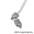 ChargeFlex 4-in-1 Retractable Cable | https://www.bestnamebadges.com