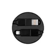 ChargeFlex 4-in-1 Retractable Cable | https://www.bestnamebadges.com