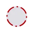 Custom Printed Poker Chip Golf Ball Marker | https://www.bestnamebadges.com