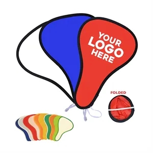 Custom Promotional Folding Nylon Cyclone Advertising  Fan