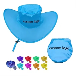 Foldable Cowboy Hat With Pouch