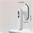 USB Rechargeable Folding Dry Iron | https://www.bestnamebadges.com