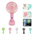 Mini Handheld Fan with Base | https://www.bestnamebadges.com