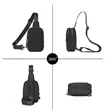 Polyester Crossbody Sling Bag | https://www.bestnamebadges.com