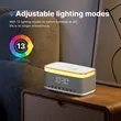 Bluetooth Speaker Alarm Clock with Fast Wireless Charger | https://www.bestnamebadges.com