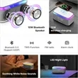 Bluetooth Speaker Alarm Clock with Fast Wireless Charger | https://www.bestnamebadges.com