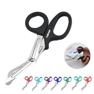 6-Inch Medical-Grade Stainless Steel Bandage & Suture Scisso