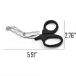 6-Inch Medical-Grade Stainless Steel Bandage & Suture Scisso | https://www.bestnamebadges.com