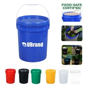 5 Gallon  Plastic Storage Transport Utility Bucket