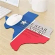Full color Die Cut Shape Mouse Pad | https://www.bestnamebadges.com